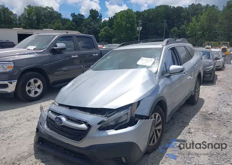 2021 Subaru Outback Premium из США, поврежденный, VIN 4S4BTAFC0M3220522